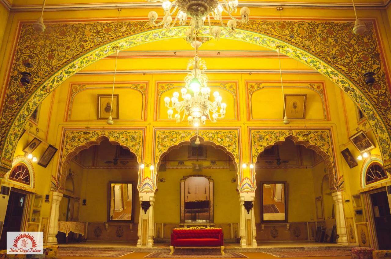 Diggi Palace - A City Center Hidden Heritage Gem Jaipur Eksteriør billede