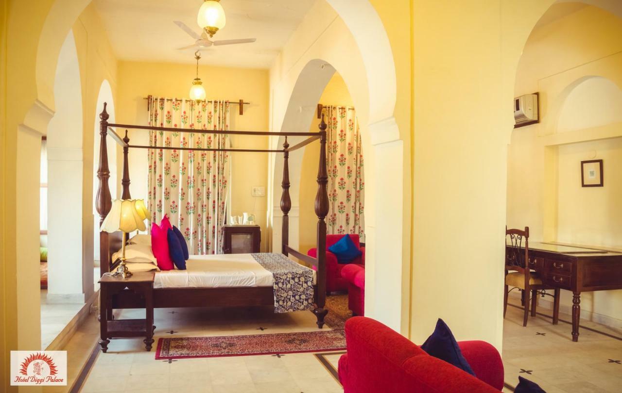 Diggi Palace - A City Center Hidden Heritage Gem Jaipur Eksteriør billede