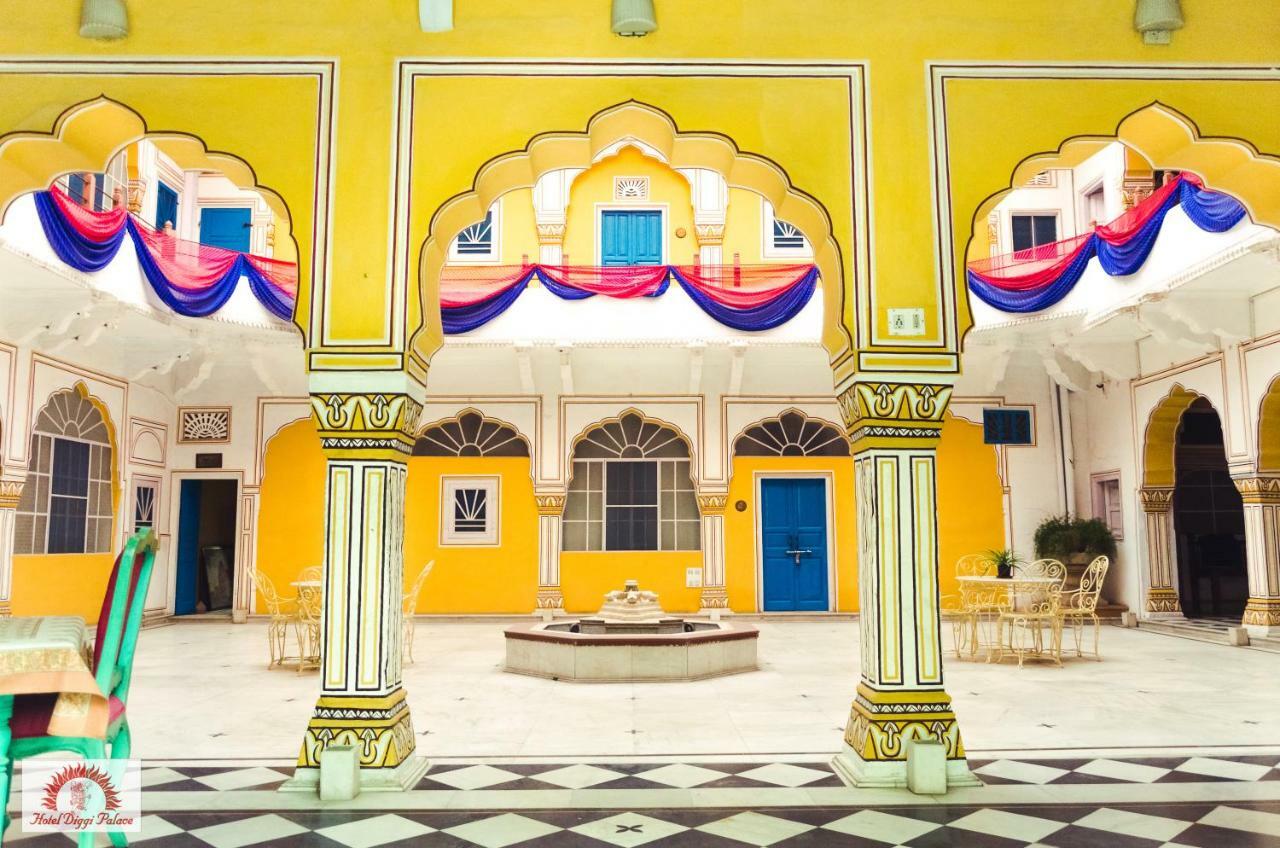 Diggi Palace - A City Center Hidden Heritage Gem Jaipur Eksteriør billede